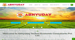 Desktop Screenshot of abhyudayprojects.com